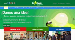 Desktop Screenshot of lasalle-ec.com